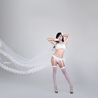 비비스타 무료프로필 이벤트  모델, 강선혜, 섹시웨딩컨셉