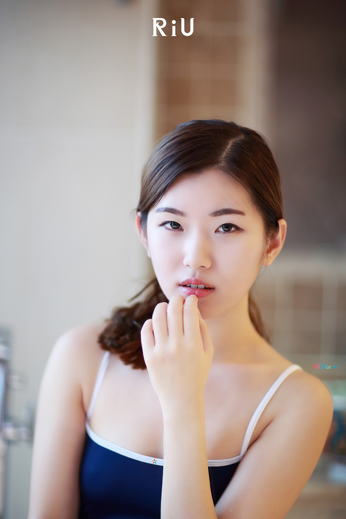 star Japan Riu 4 清純美女 かわいい韓国モデル セクシ水着 浴槽